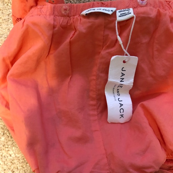 Janie and Jack lace romper, 12-18 months, snap closure bottom, buttons on strap - Picture 12 of 13